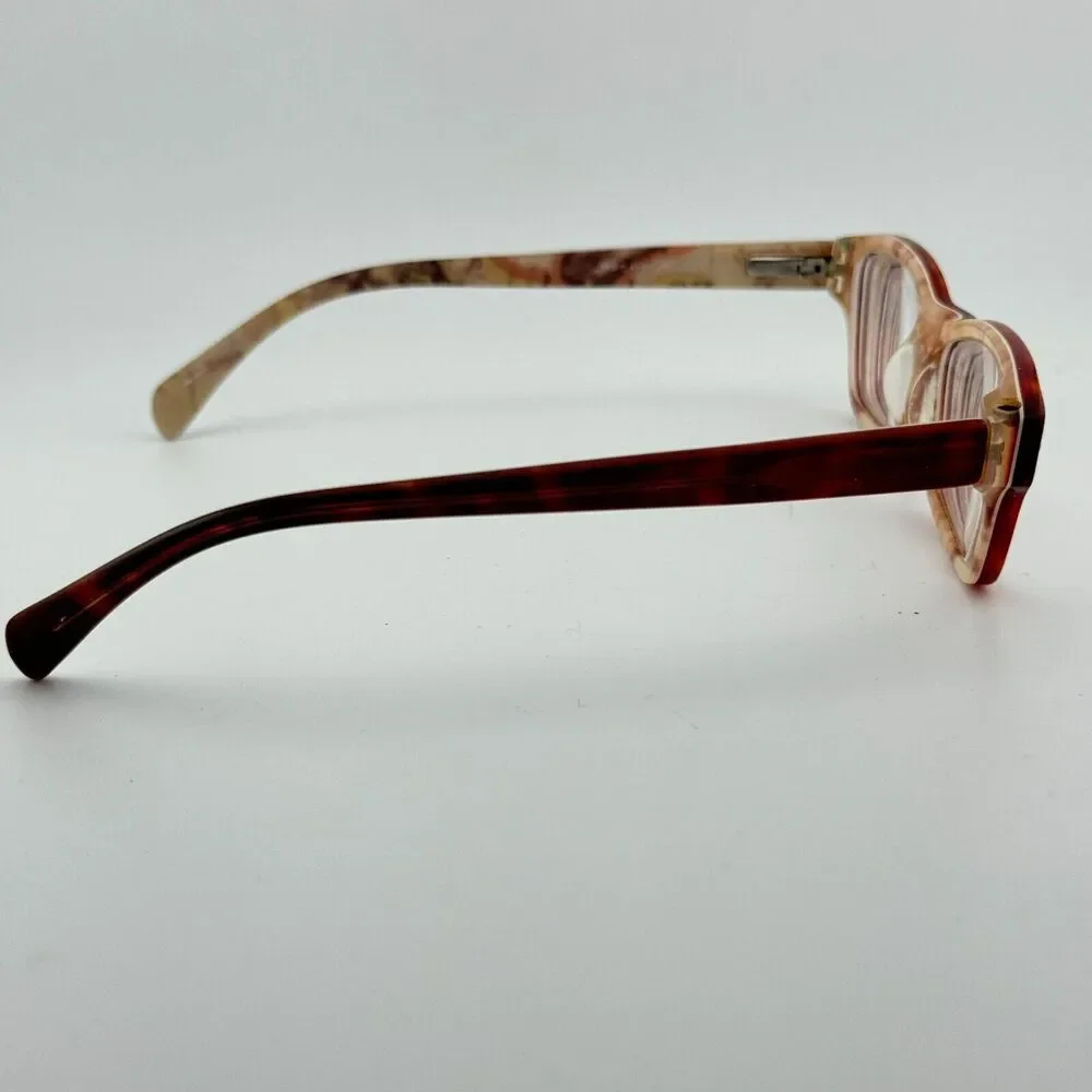 Takumi‎ Eyeglasses Frame TK970 80 47-15-130 Brown Torotise H13358